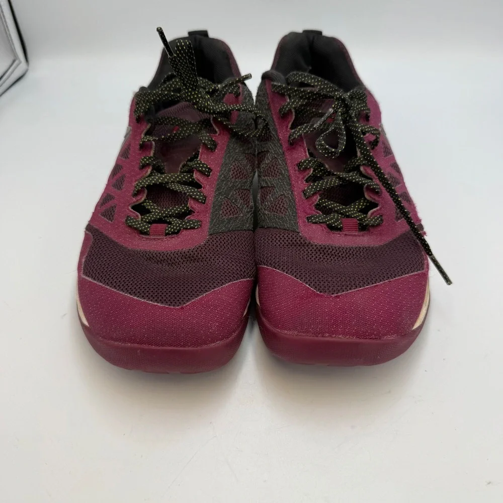 Reebok CrossFit Nano 6.0 Women 9.5 Berry Black Kevlar Training Shoes AR0488